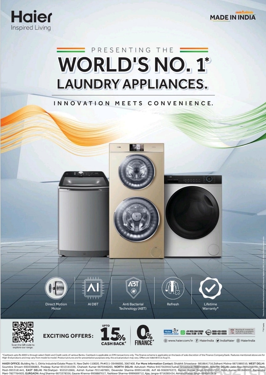 Haier Independence day offer