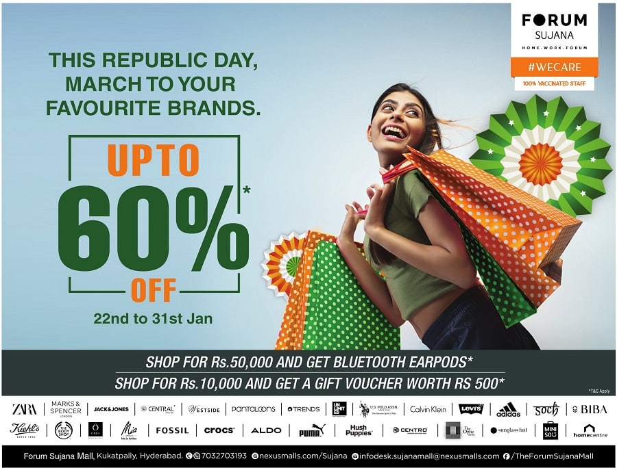 Forum Sujana Mall Republic Day Sale