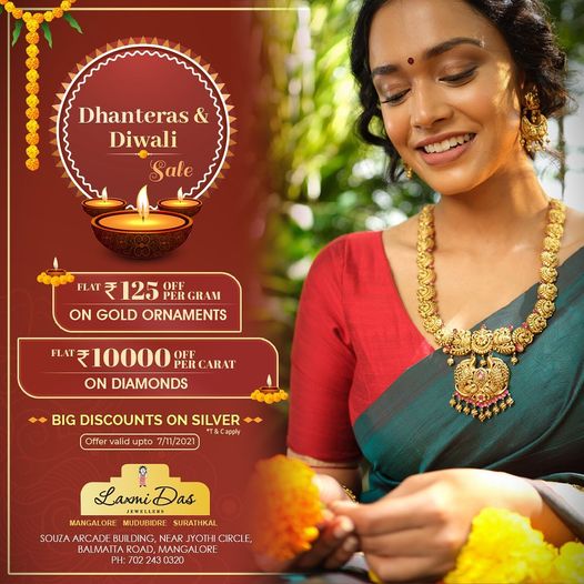 Laxmidas Jewellers Dhanteras & Diwali sale