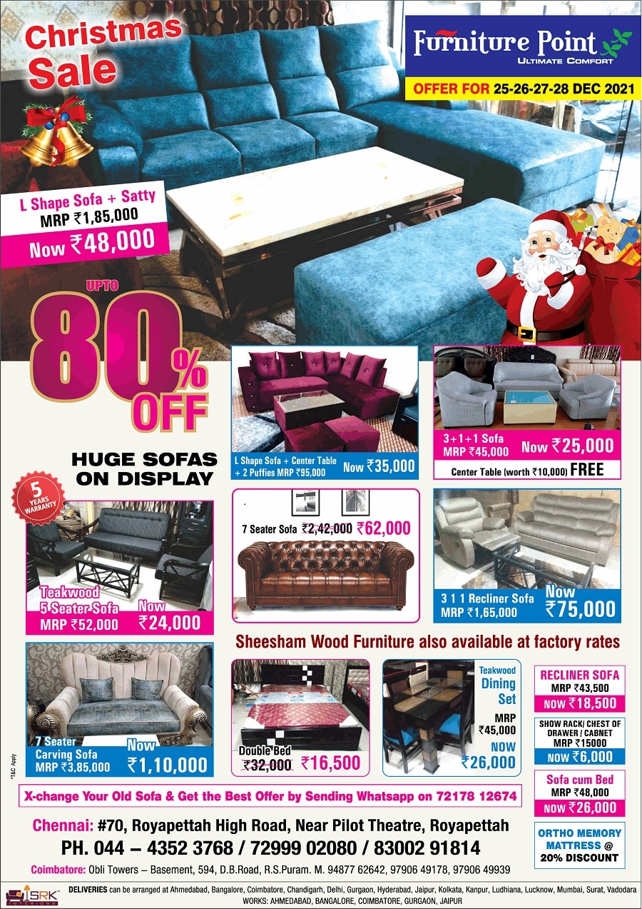 Furniture Point Christmas Sale