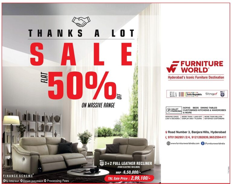 Furniture World Sale