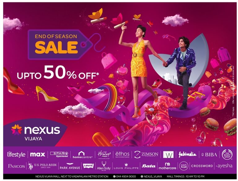 Nexus Vijaya Mall End of Season Sale
