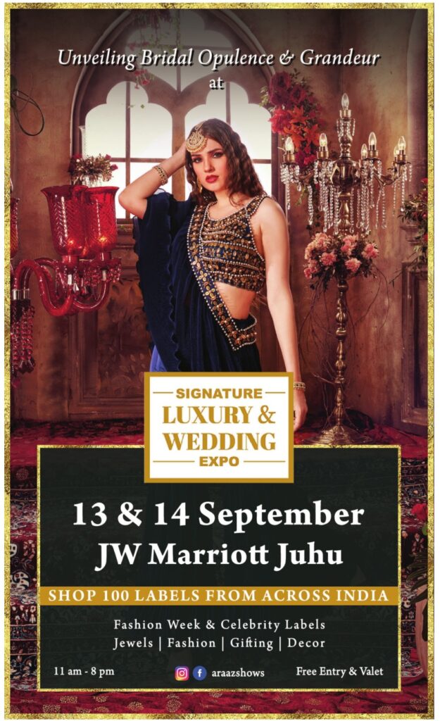 Signature Luxury & Wedding Expo Mumbai August 2024 Check n' Shop India