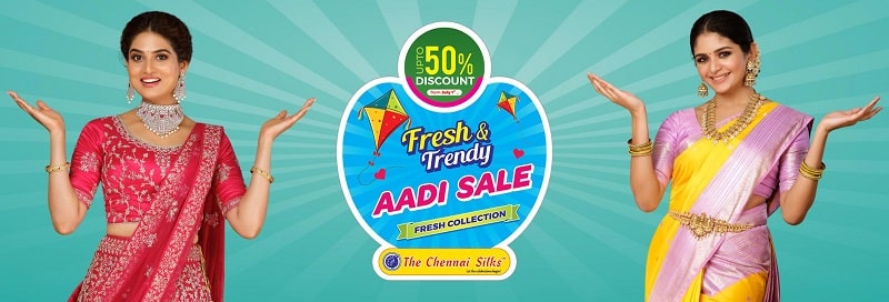 The Chennai Silks Aadi sale