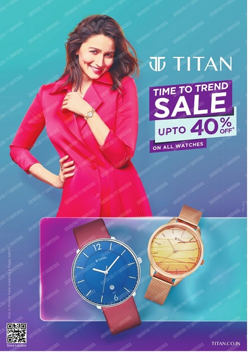Titan Watches Time to Trend Sale