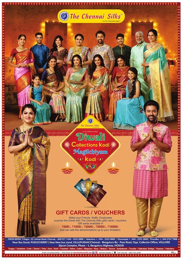 The Chennai Silks Diwali offer