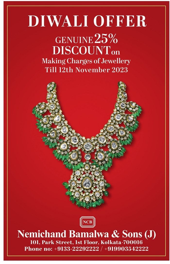 Nemichand Bamalwa & Sons Jewellers Diwali offer
