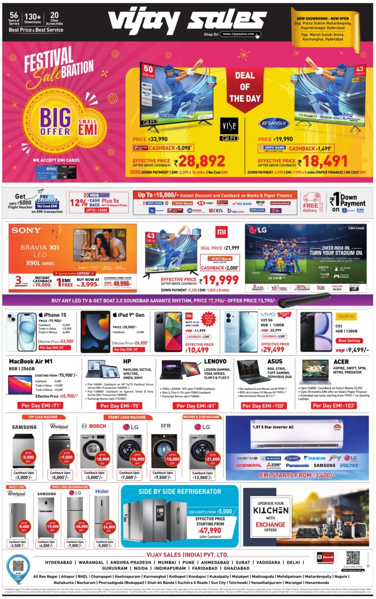 Vijay Sales Festival Sale