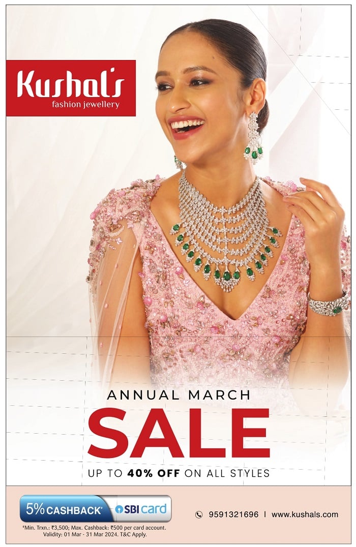 Kushal’s Annual March Sale